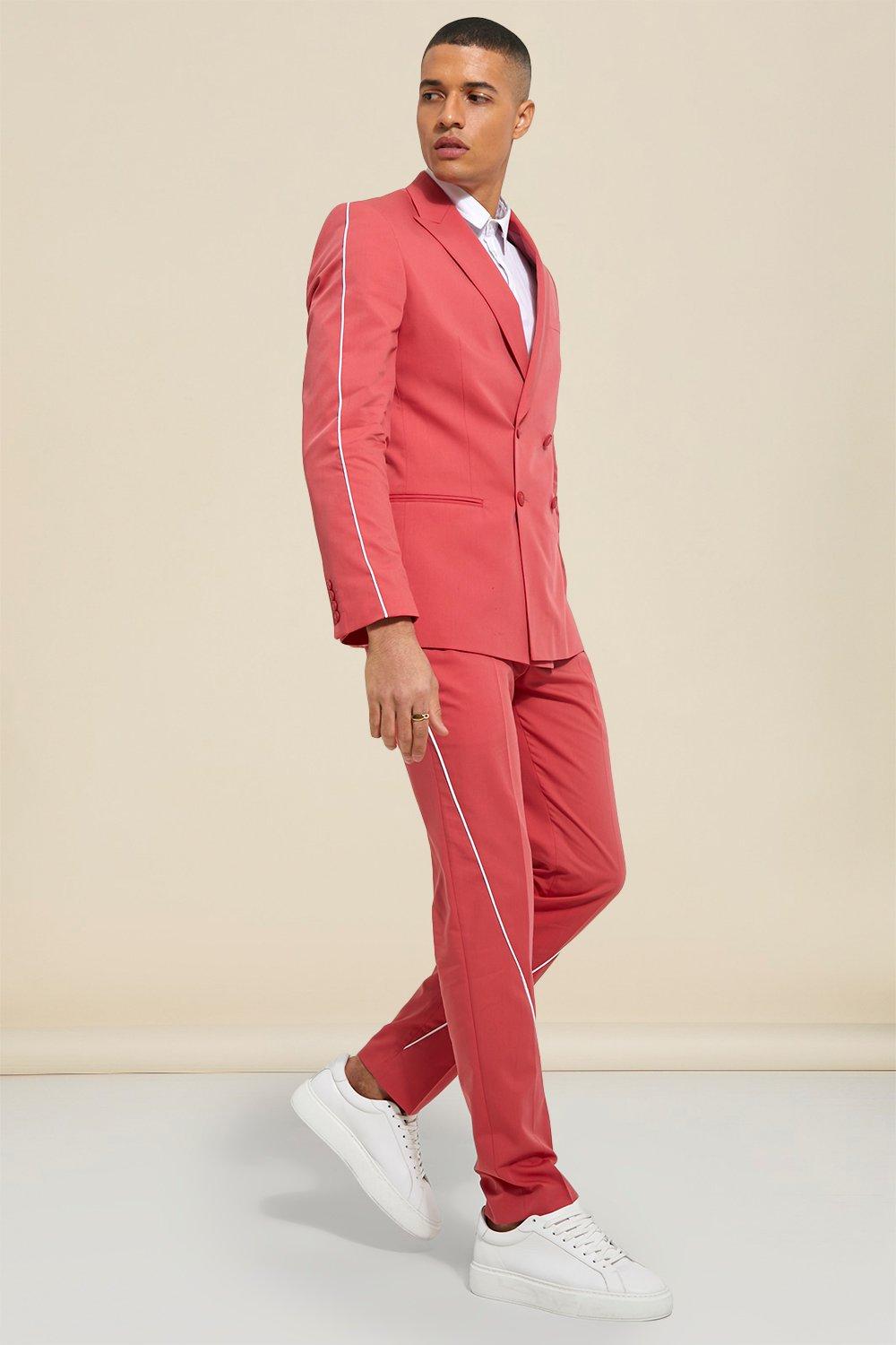 Light red shop suit jacket